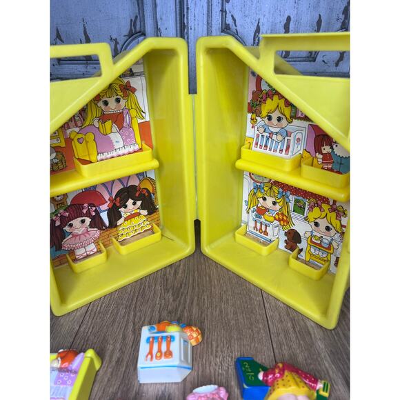 Vintage Knickerbocker Dolly Pops dolls lot w/carrying case - Picture 4 of 7